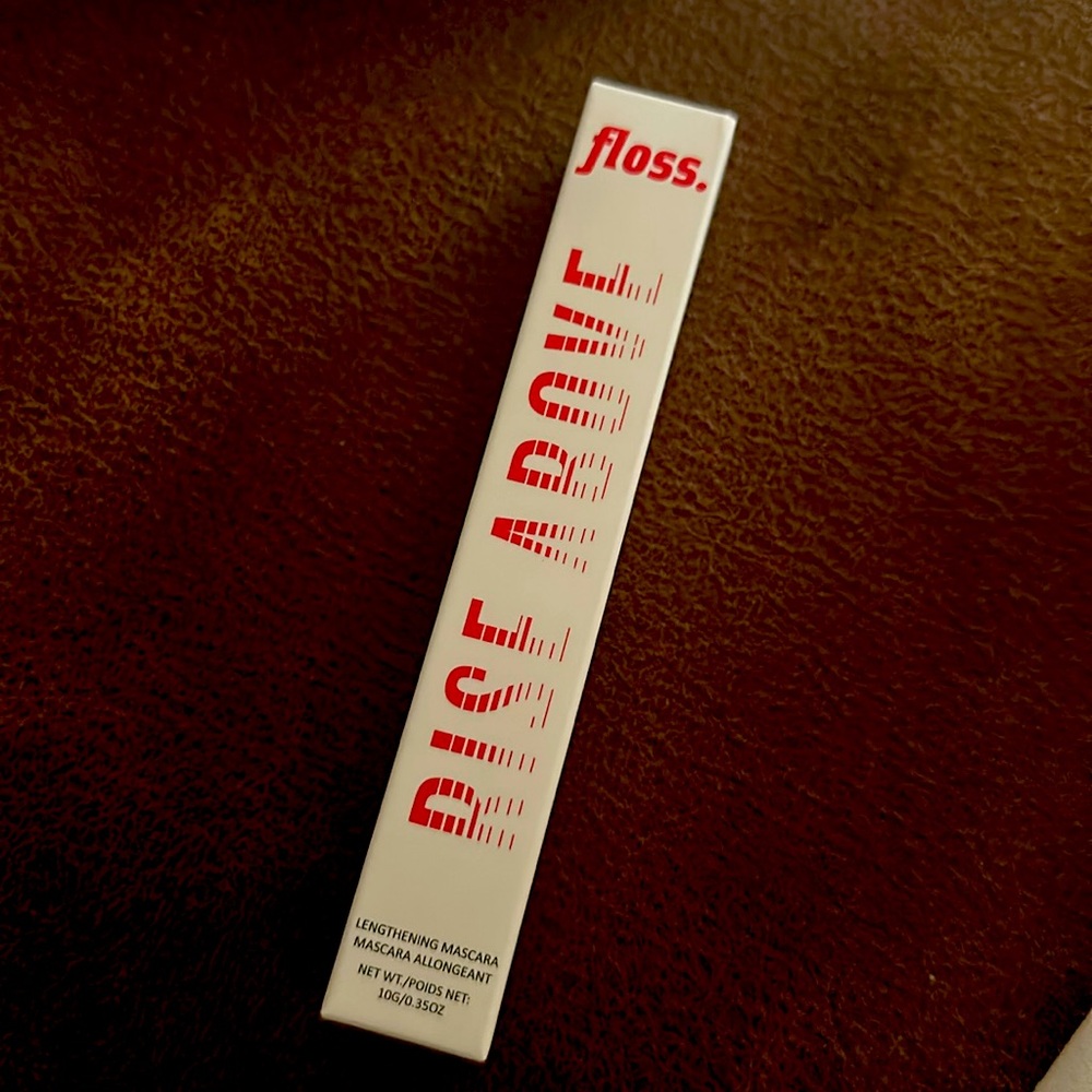 NIB FLOSS BEAUTY RISE ABOVE LENGTHENING MASCARA